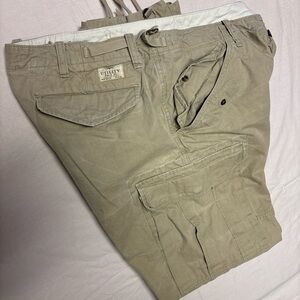 Vintage Ralph Lauren Military Surplus Khaki Cargo Pants Men’s Size 38x32 Slim